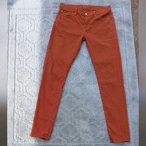 Denim & Supply Ralph Lauren Orange Skinny Jeans